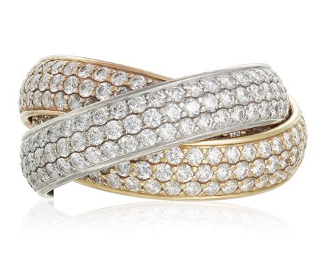 cartier ring diamond|cartier ring with diamond price.